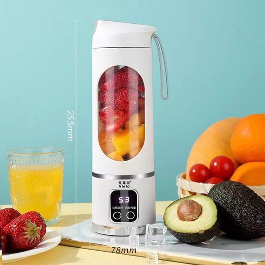 Mini Liquidificador Portátil Recarregável 8 Lâminas Premium